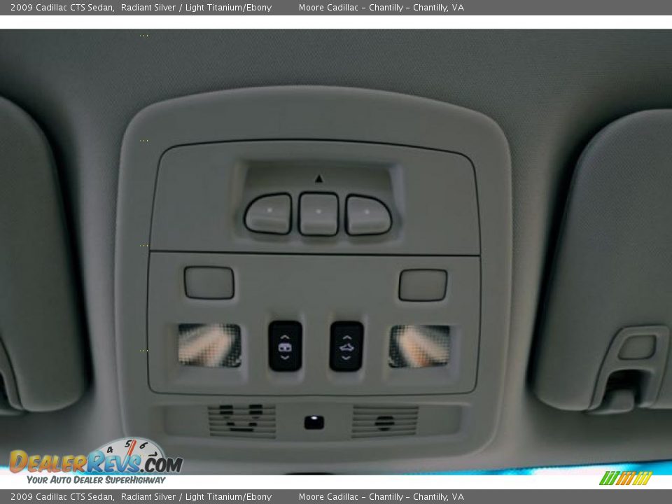 2009 Cadillac CTS Sedan Radiant Silver / Light Titanium/Ebony Photo #32