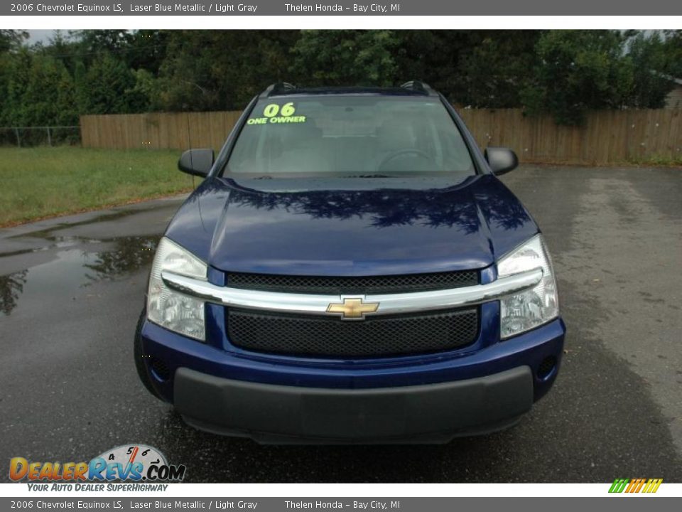 2006 Chevrolet Equinox LS Laser Blue Metallic / Light Gray Photo #2