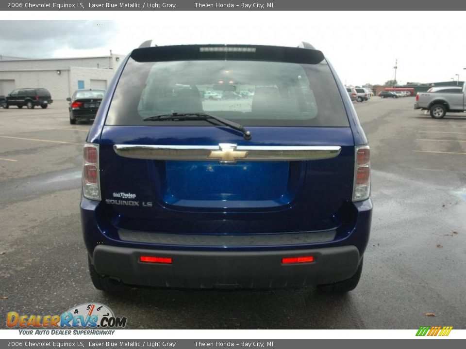 2006 Chevrolet Equinox LS Laser Blue Metallic / Light Gray Photo #5