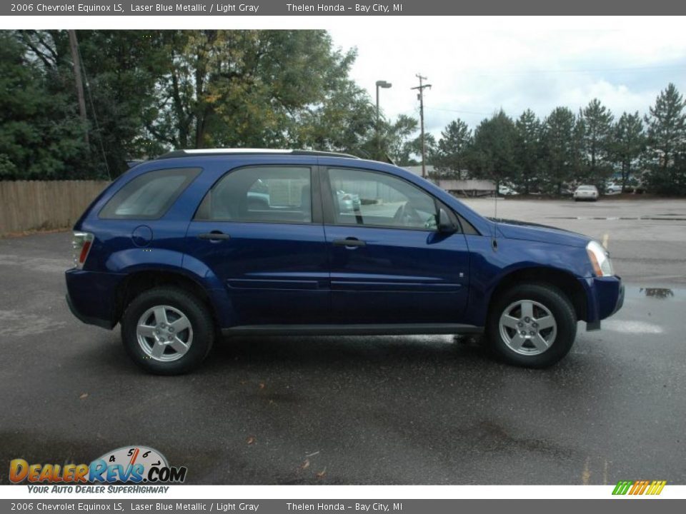 2006 Chevrolet Equinox LS Laser Blue Metallic / Light Gray Photo #7