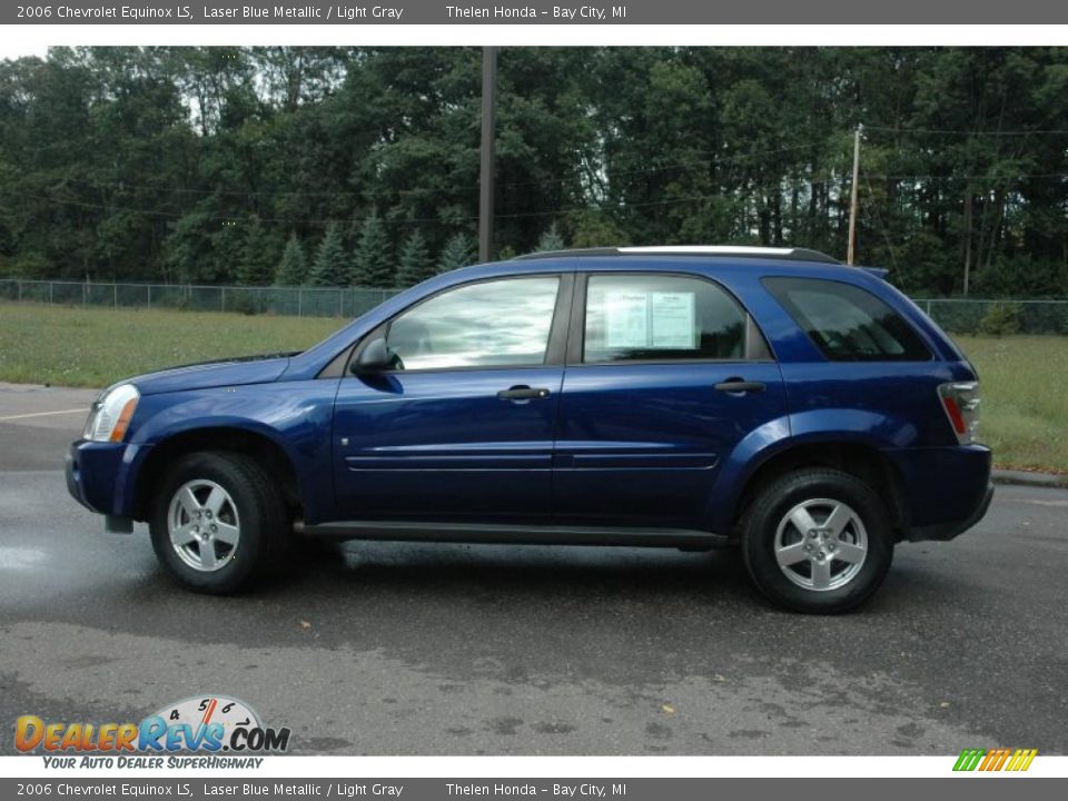 2006 Chevrolet Equinox LS Laser Blue Metallic / Light Gray Photo #8