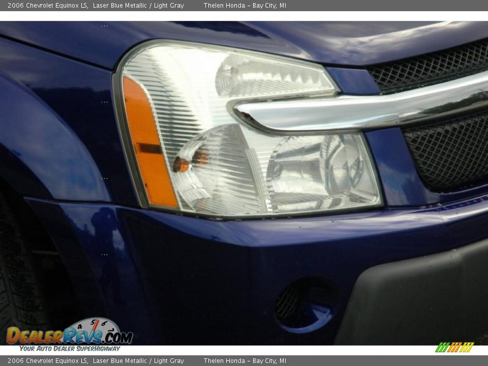 2006 Chevrolet Equinox LS Laser Blue Metallic / Light Gray Photo #9