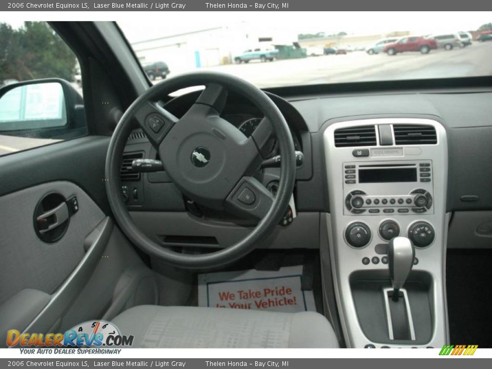 2006 Chevrolet Equinox LS Laser Blue Metallic / Light Gray Photo #11