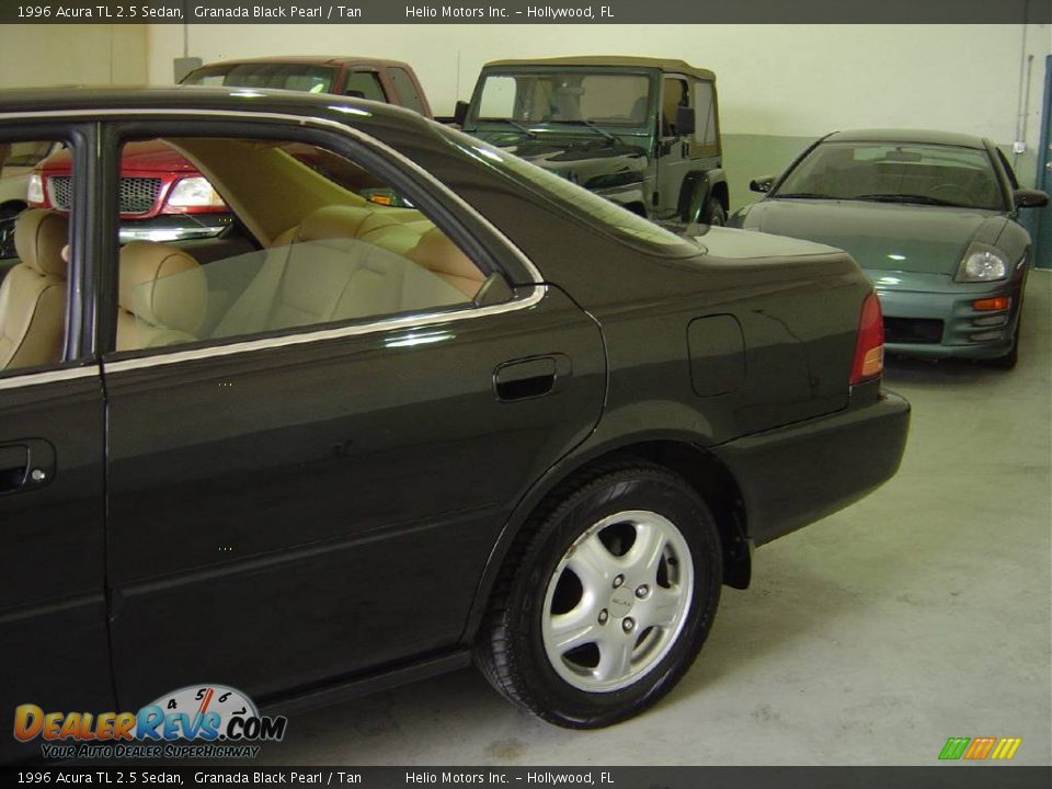 1996 Acura TL 2.5 Sedan Granada Black Pearl / Tan Photo #2