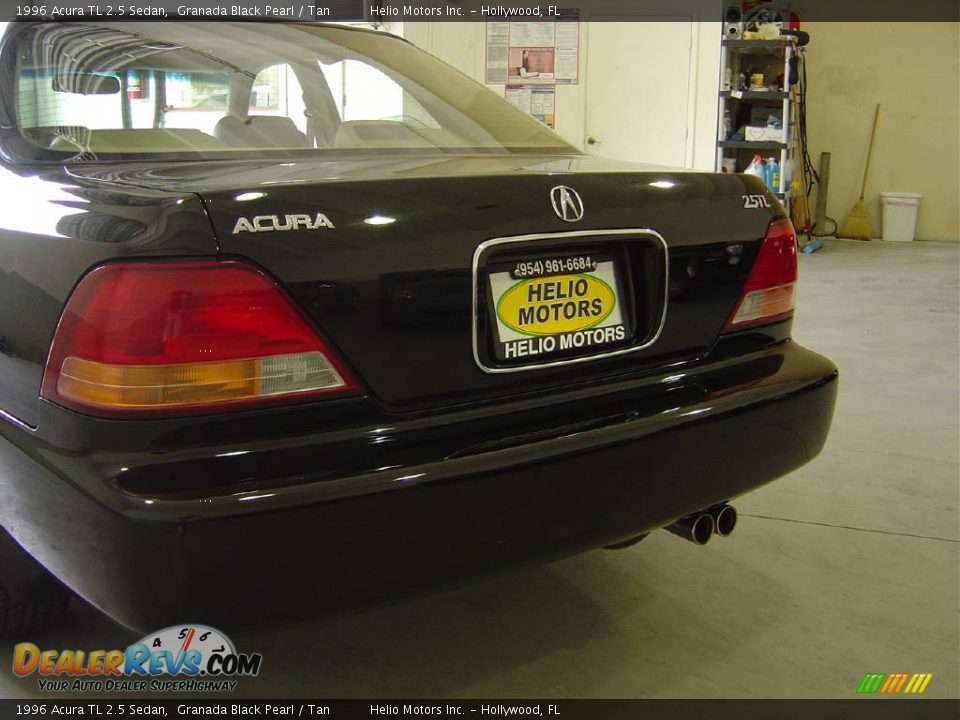 1996 Acura TL 2.5 Sedan Granada Black Pearl / Tan Photo #4