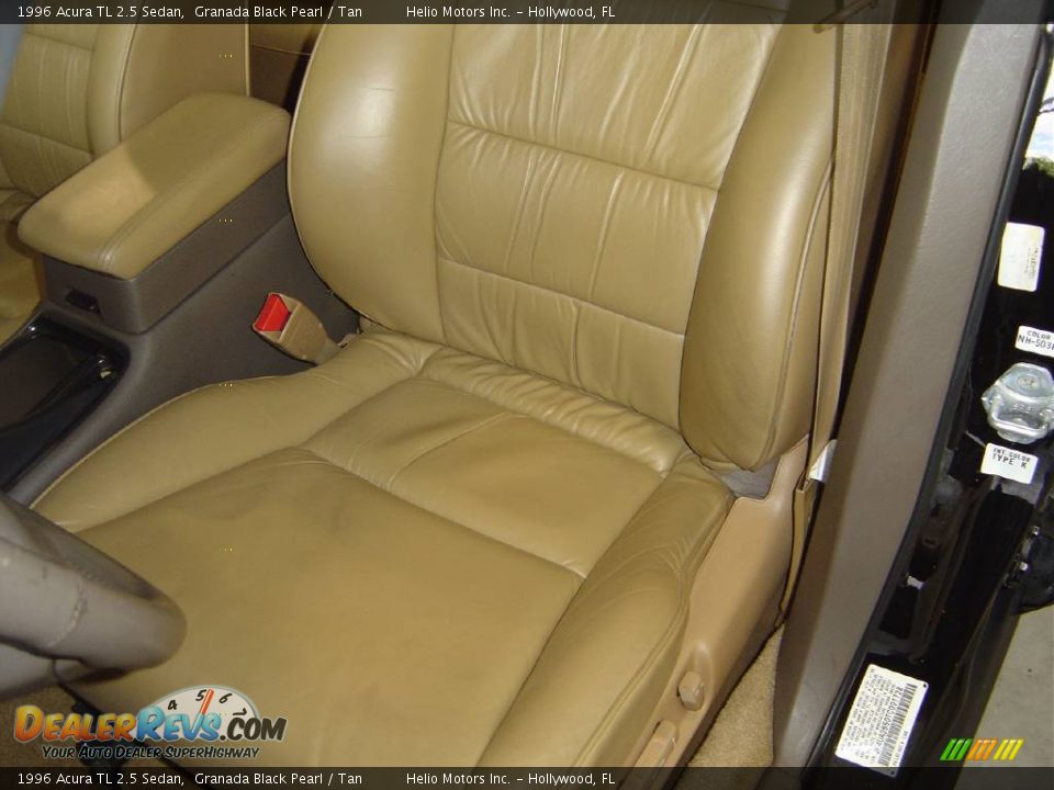 1996 Acura TL 2.5 Sedan Granada Black Pearl / Tan Photo #12
