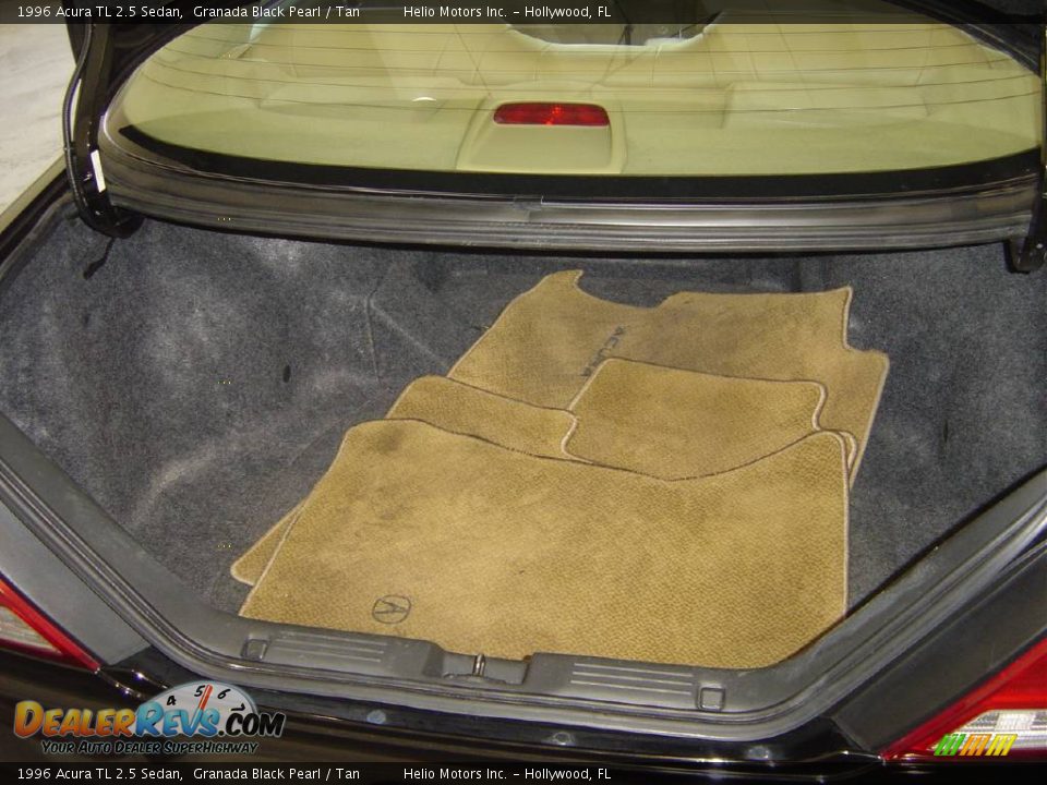 1996 Acura TL 2.5 Sedan Granada Black Pearl / Tan Photo #19