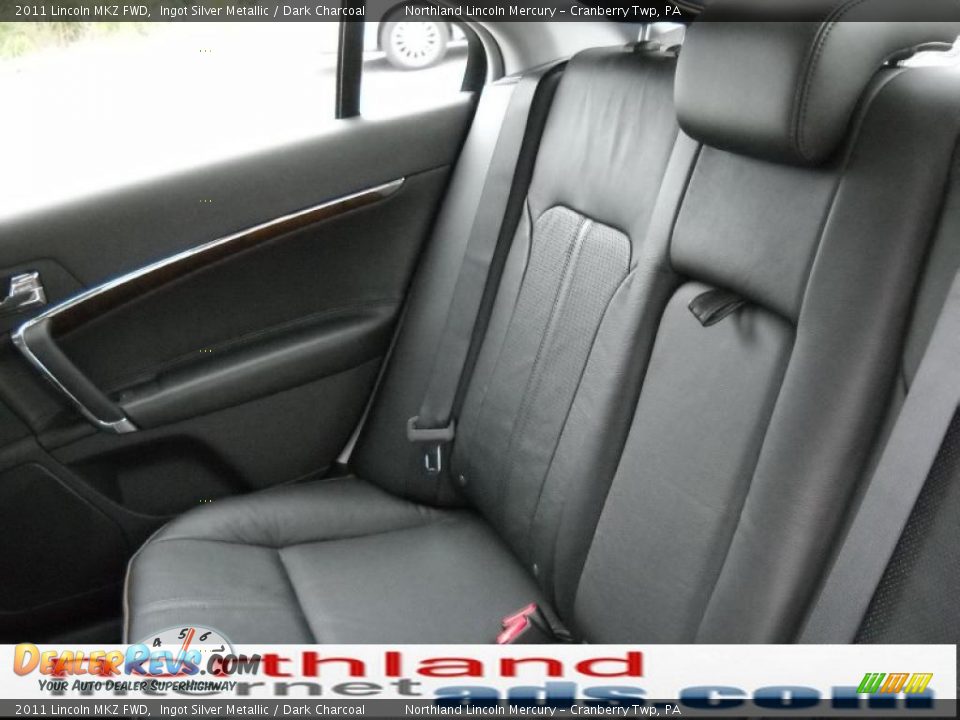 2011 Lincoln MKZ FWD Ingot Silver Metallic / Dark Charcoal Photo #12