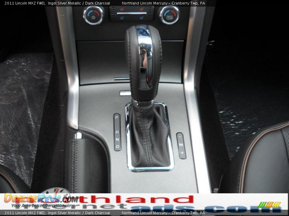 2011 Lincoln MKZ FWD Ingot Silver Metallic / Dark Charcoal Photo #18
