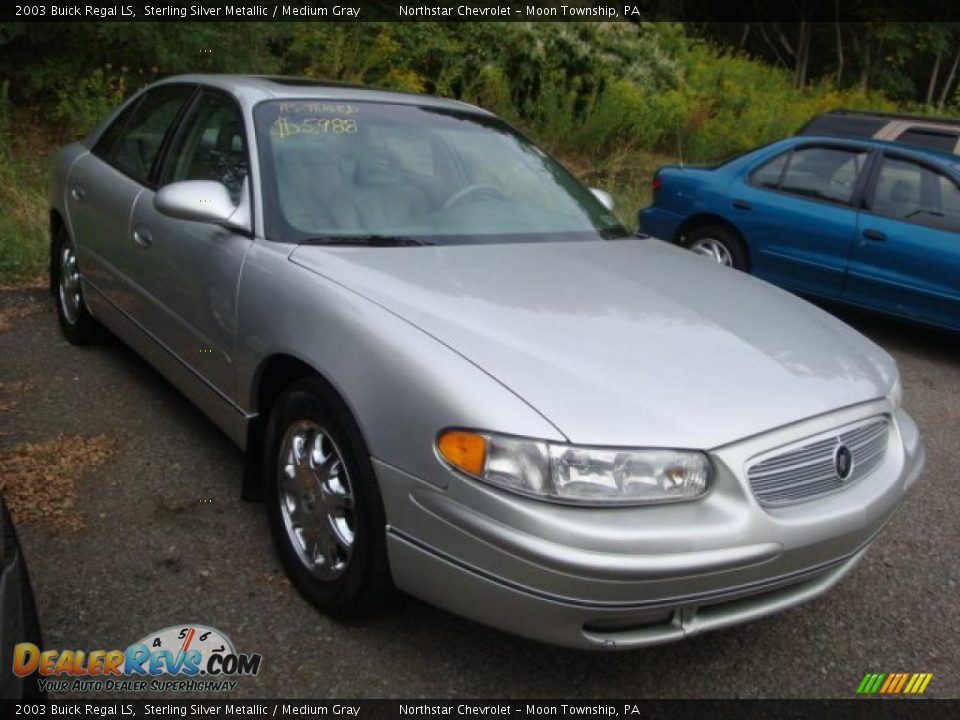 2003 Buick Regal LS Sterling Silver Metallic / Medium Gray Photo #1