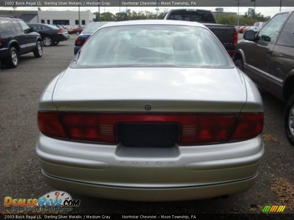 2003 Buick Regal LS Sterling Silver Metallic / Medium Gray Photo #3