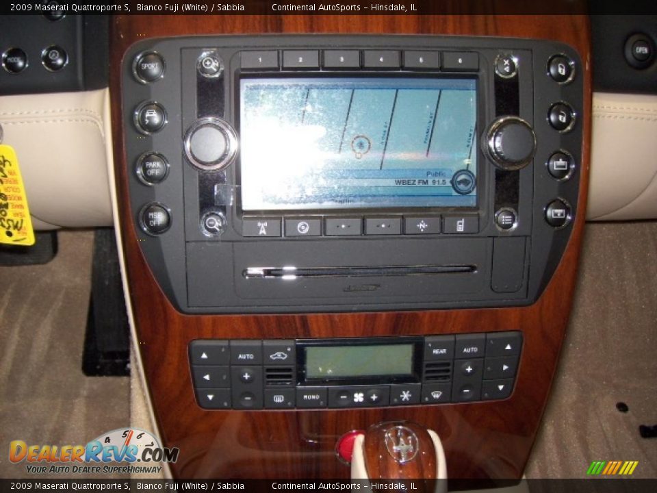 2009 Maserati Quattroporte S Bianco Fuji (White) / Sabbia Photo #3