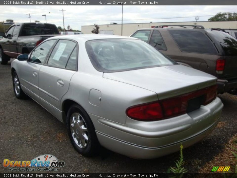 2003 Buick Regal LS Sterling Silver Metallic / Medium Gray Photo #4