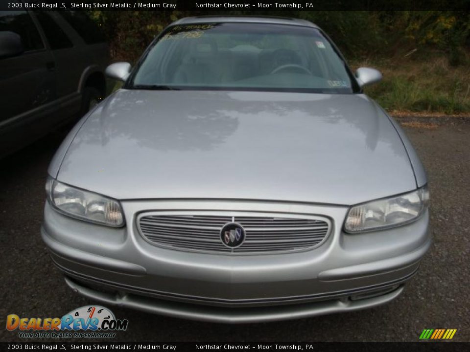 2003 Buick Regal LS Sterling Silver Metallic / Medium Gray Photo #6
