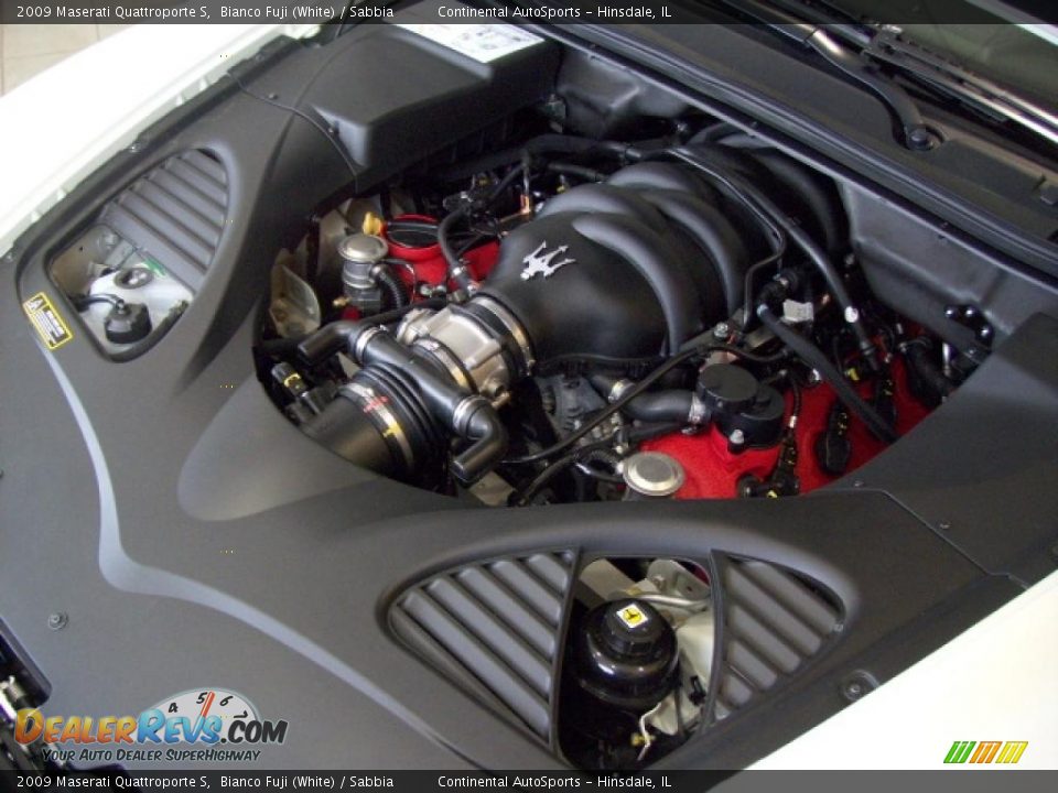 2009 Maserati Quattroporte S Bianco Fuji (White) / Sabbia Photo #7