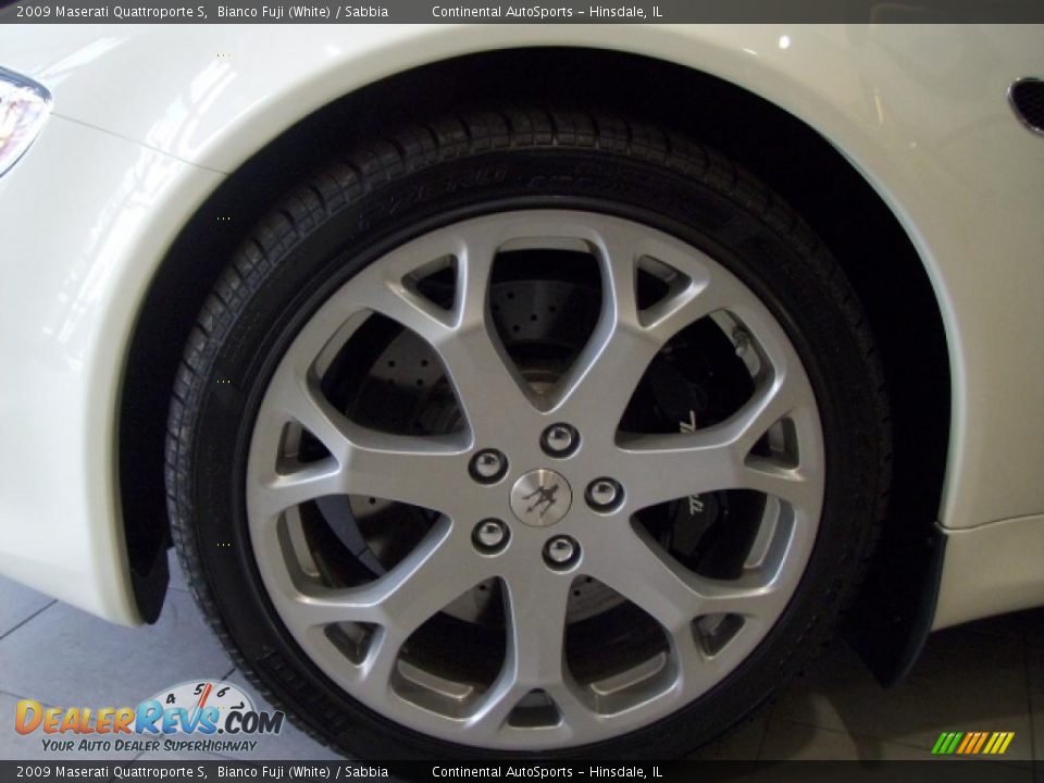 2009 Maserati Quattroporte S Bianco Fuji (White) / Sabbia Photo #8