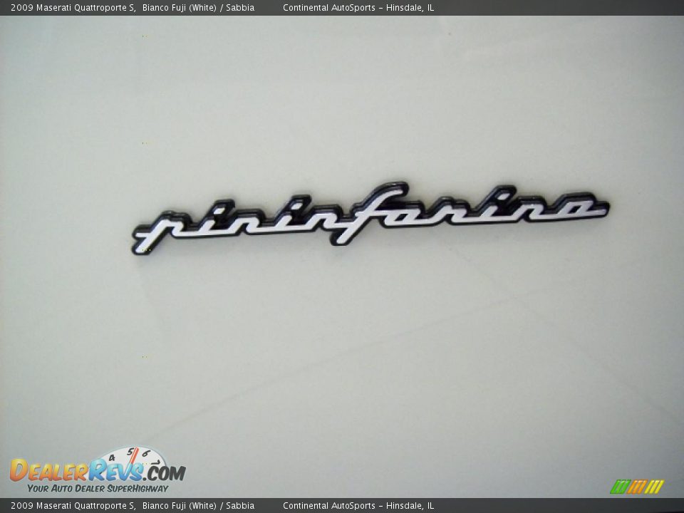 2009 Maserati Quattroporte S Bianco Fuji (White) / Sabbia Photo #11