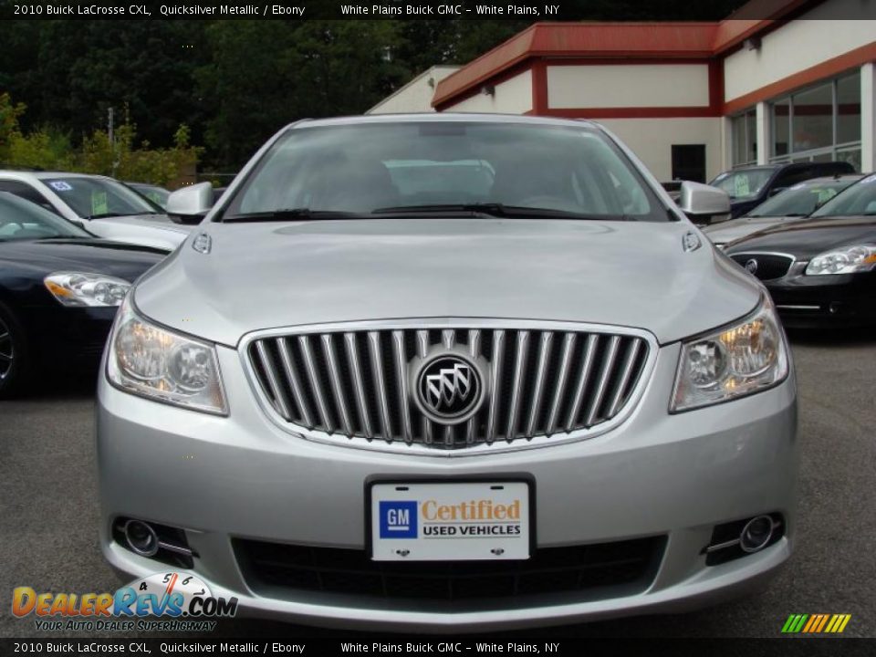 2010 Buick LaCrosse CXL Quicksilver Metallic / Ebony Photo #2