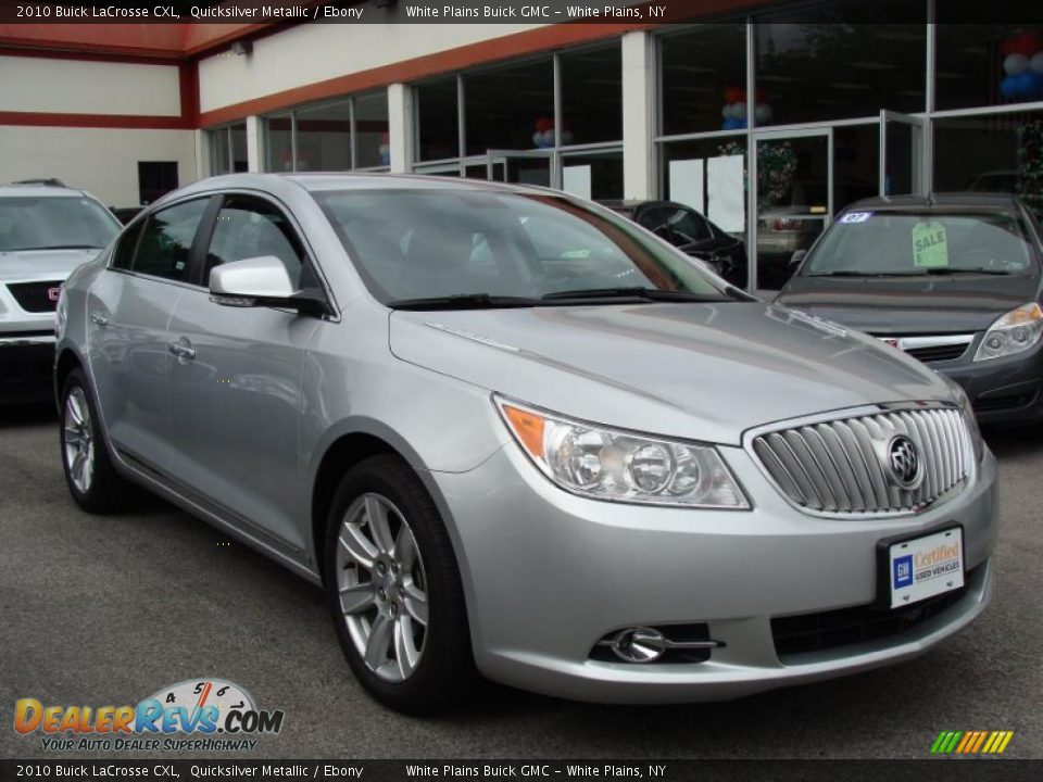 2010 Buick LaCrosse CXL Quicksilver Metallic / Ebony Photo #3