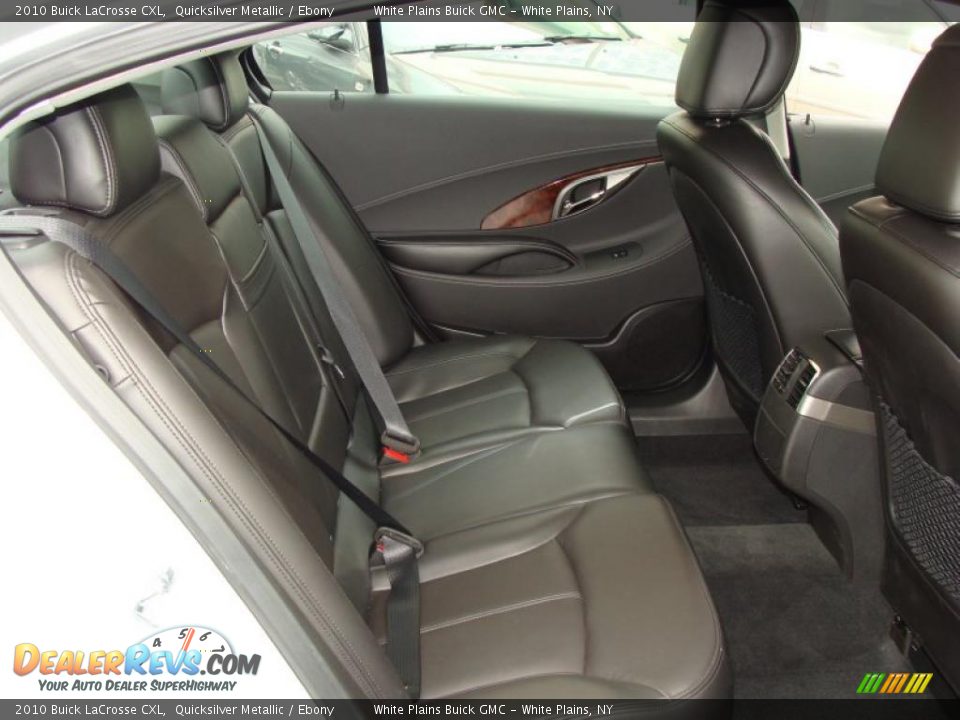 2010 Buick LaCrosse CXL Quicksilver Metallic / Ebony Photo #13