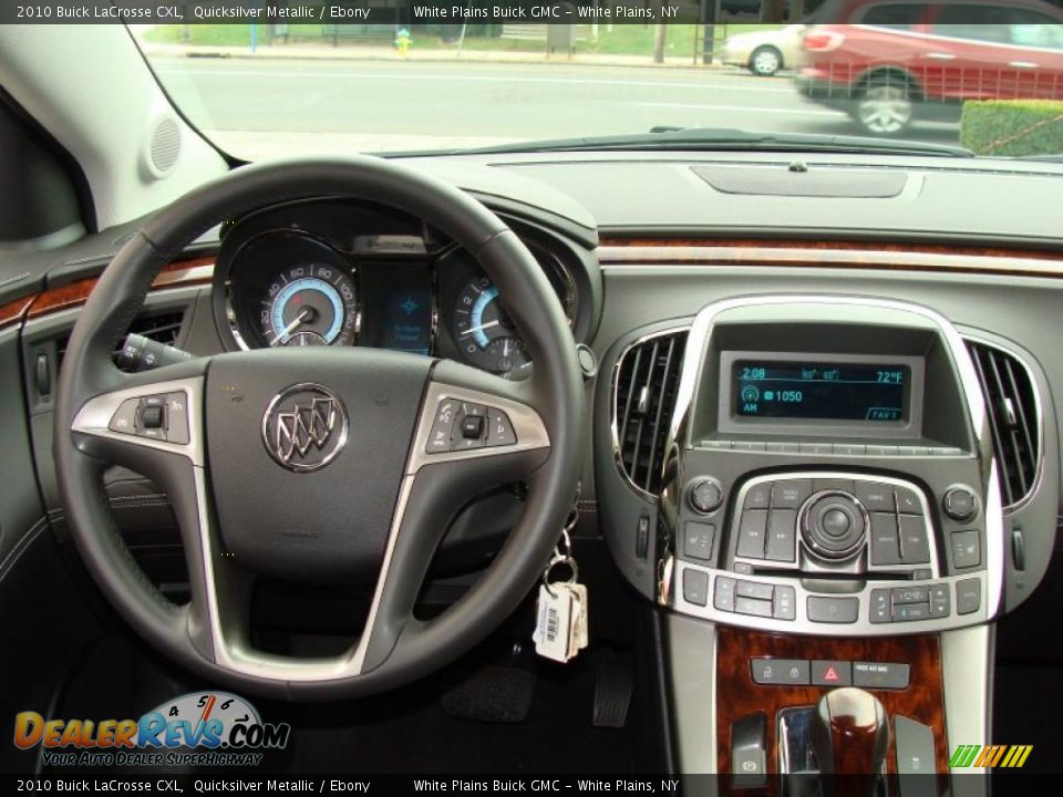 2010 Buick LaCrosse CXL Quicksilver Metallic / Ebony Photo #15