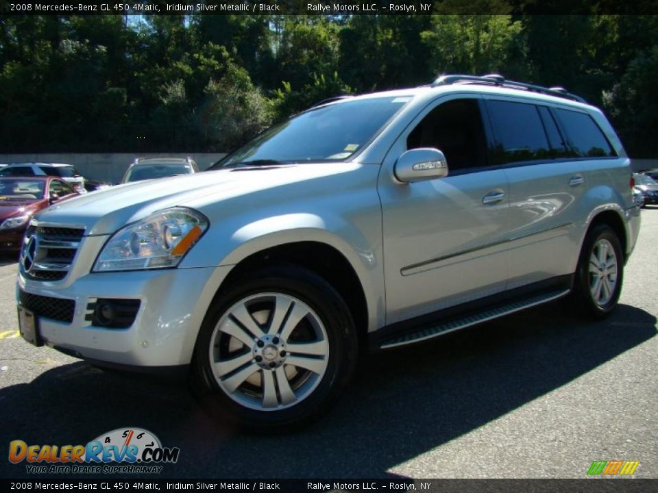 2008 Mercedes-Benz GL 450 4Matic Iridium Silver Metallic / Black Photo #1