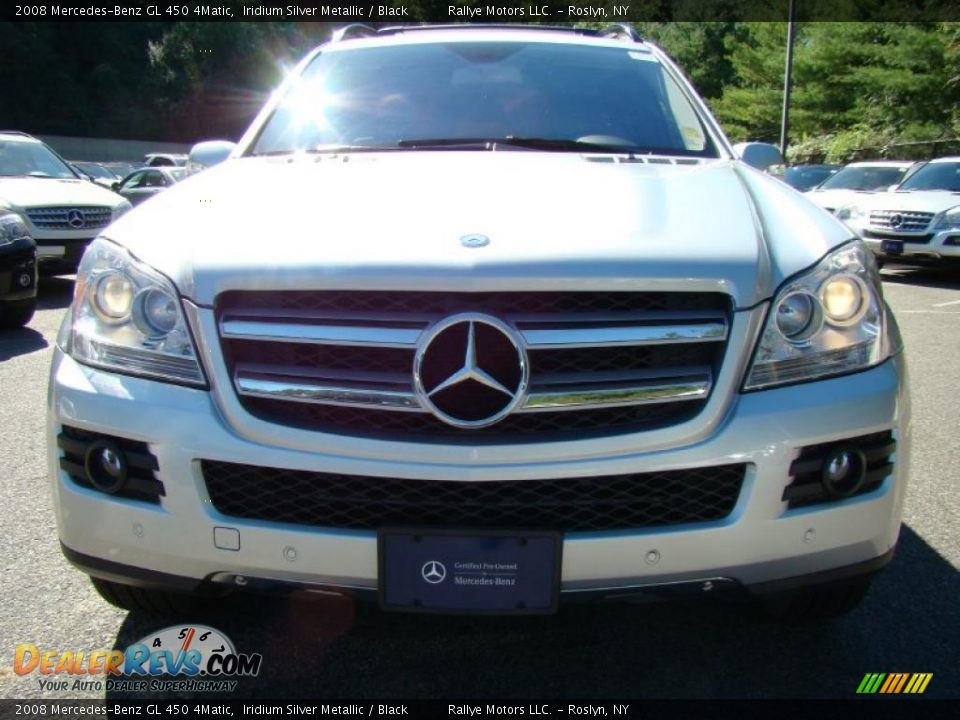 2008 Mercedes-Benz GL 450 4Matic Iridium Silver Metallic / Black Photo #2