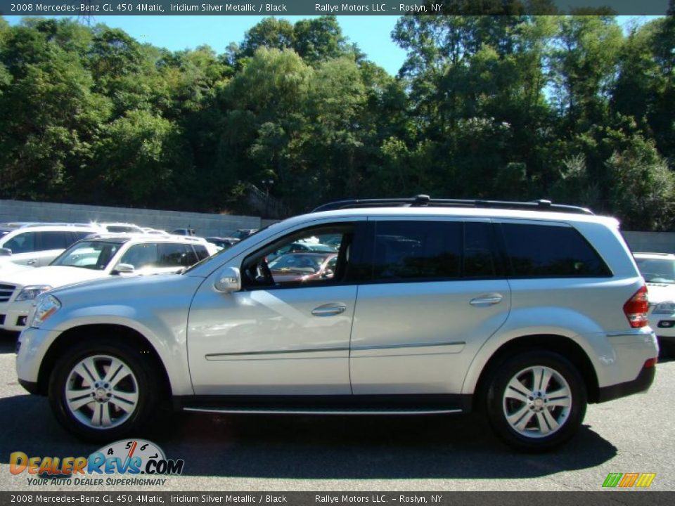 2008 Mercedes-Benz GL 450 4Matic Iridium Silver Metallic / Black Photo #3