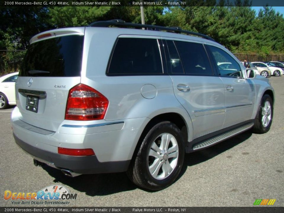 2008 Mercedes-Benz GL 450 4Matic Iridium Silver Metallic / Black Photo #5