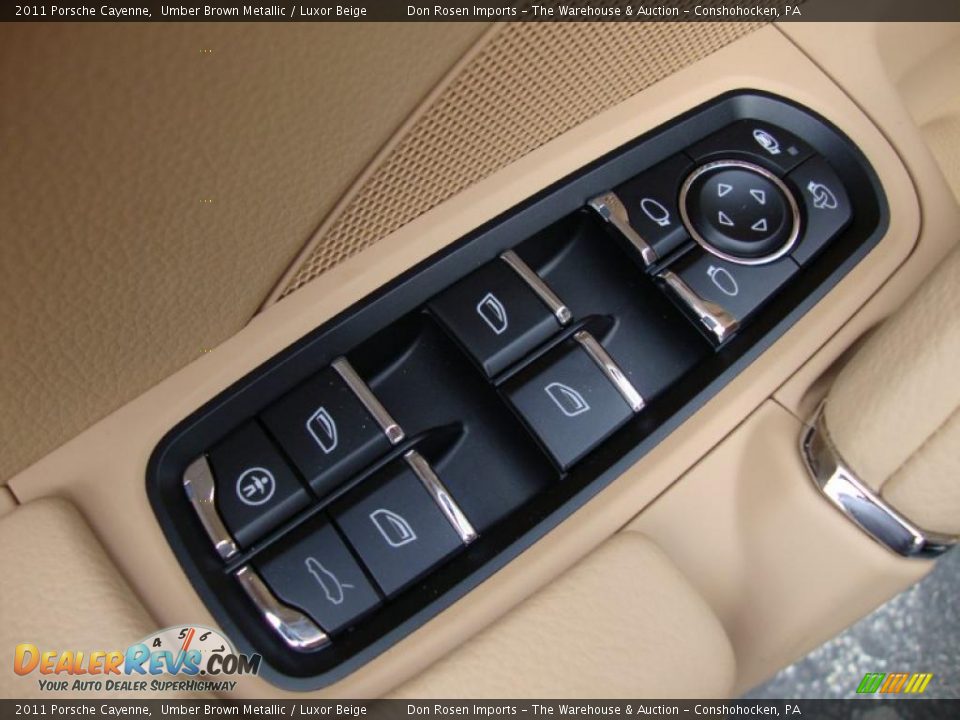 2011 Porsche Cayenne Umber Brown Metallic / Luxor Beige Photo #14