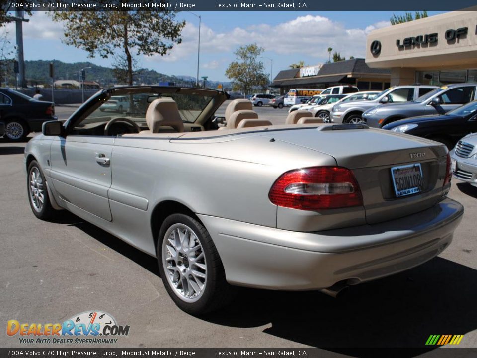 2004 Volvo C70 High Pressure Turbo Moondust Metallic / Beige Photo #5