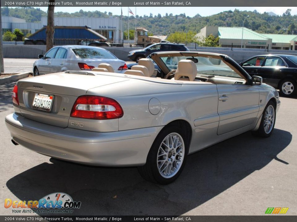 2004 Volvo C70 High Pressure Turbo Moondust Metallic / Beige Photo #7