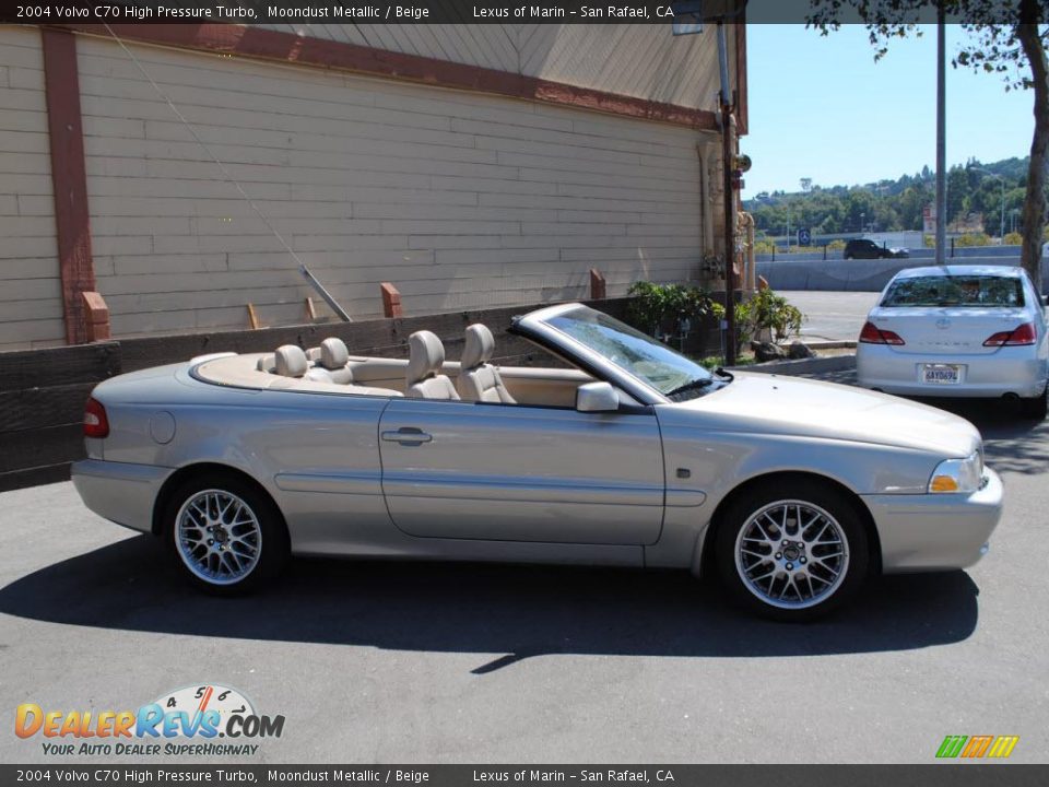 2004 Volvo C70 High Pressure Turbo Moondust Metallic / Beige Photo #8