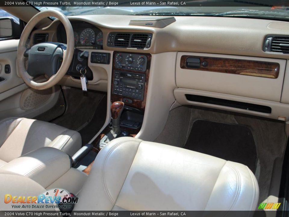 2004 Volvo C70 High Pressure Turbo Moondust Metallic / Beige Photo #10
