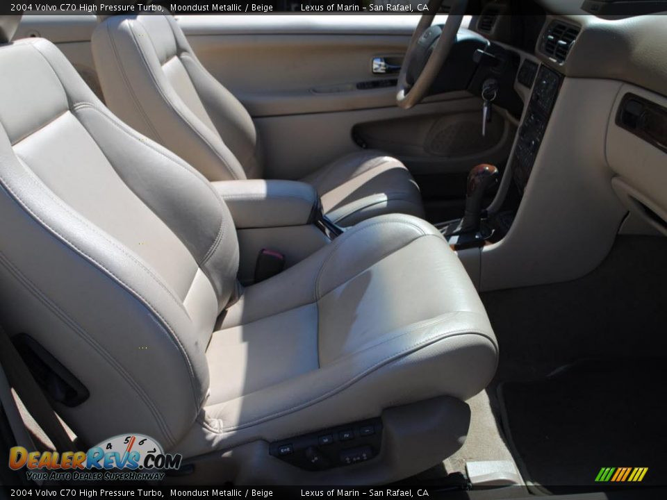 2004 Volvo C70 High Pressure Turbo Moondust Metallic / Beige Photo #11