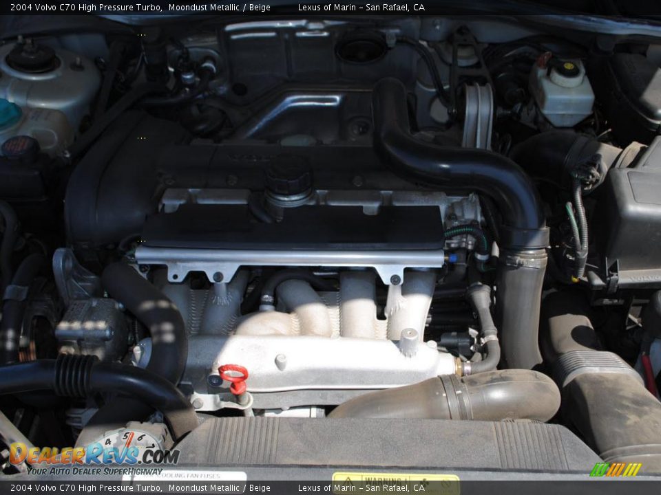 2004 Volvo C70 High Pressure Turbo Moondust Metallic / Beige Photo #18