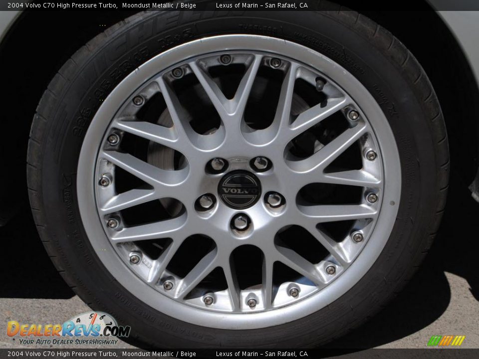 2004 Volvo C70 High Pressure Turbo Moondust Metallic / Beige Photo #20