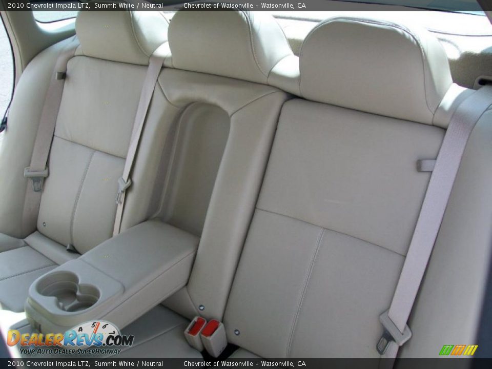 2010 Chevrolet Impala LTZ Summit White / Neutral Photo #26