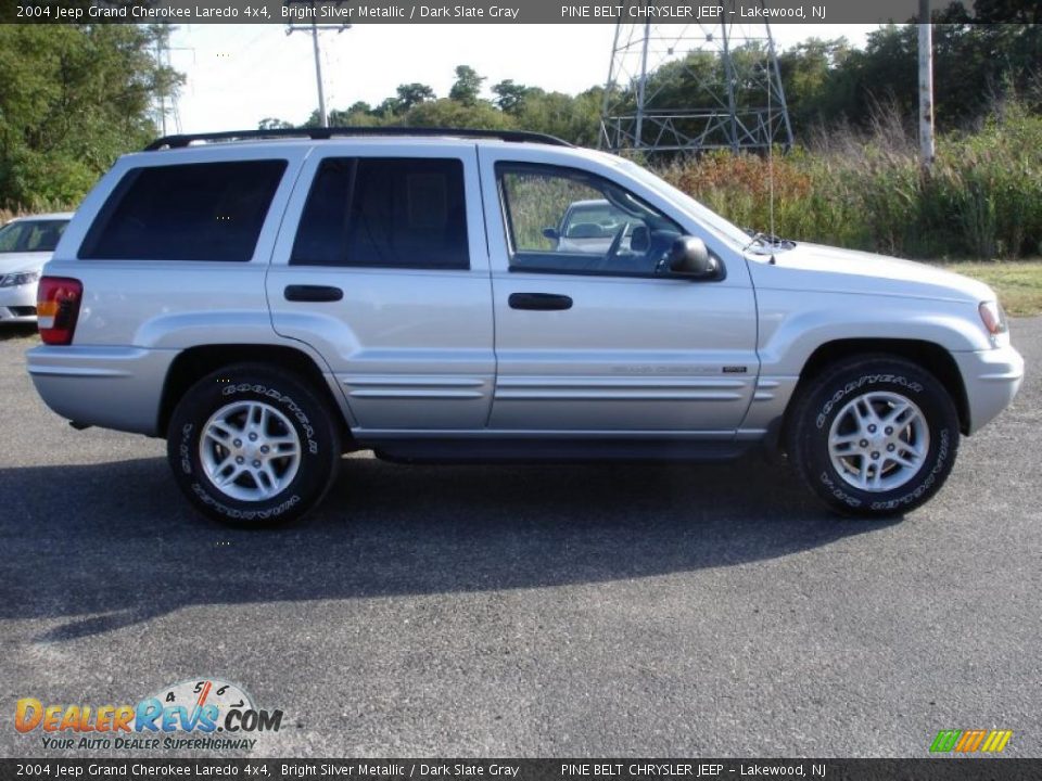 2004 Jeep Grand Cherokee Laredo 4x4 Bright Silver Metallic / Dark Slate Gray Photo #7