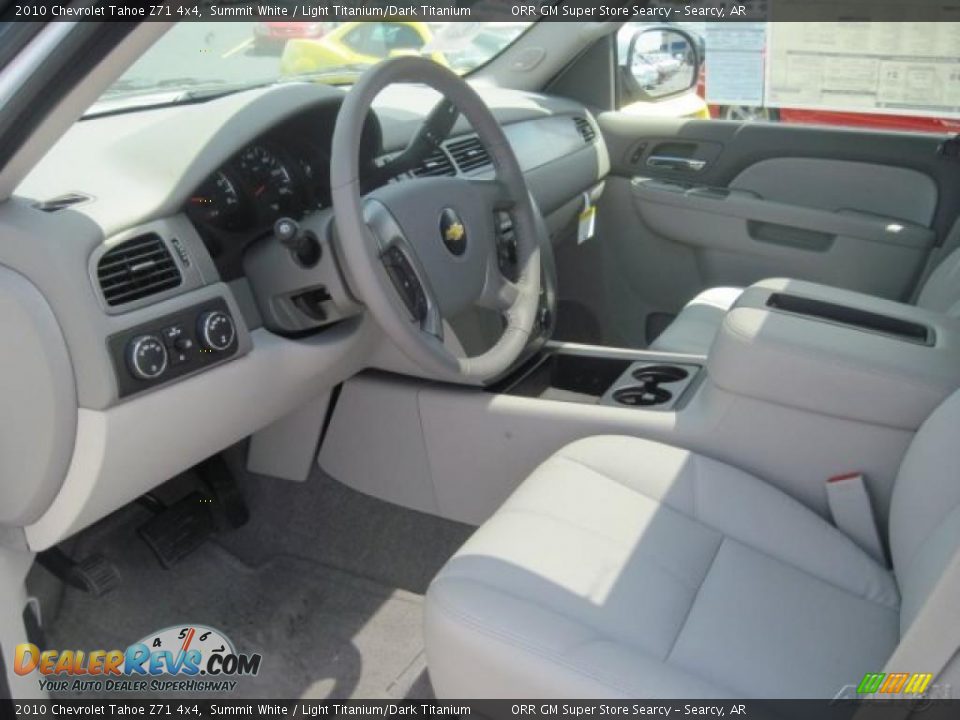 2010 Chevrolet Tahoe Z71 4x4 Summit White / Light Titanium/Dark Titanium Photo #6