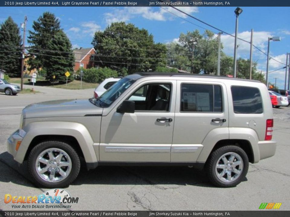 2010 Jeep Liberty Limited 4x4 Light Graystone Pearl / Pastel Pebble Beige Photo #3