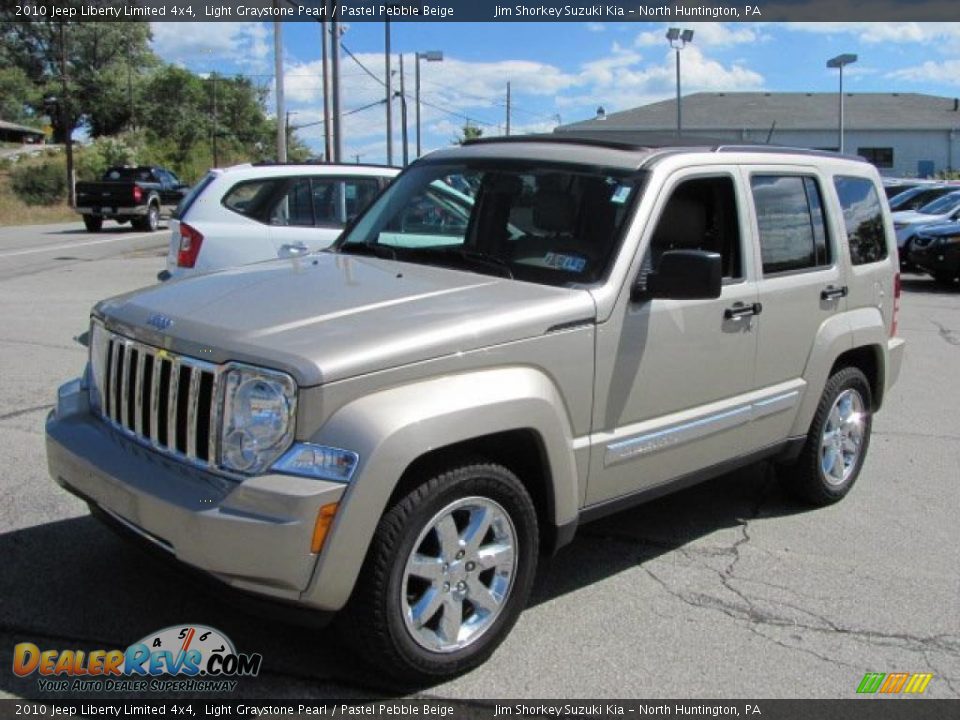 2010 Jeep Liberty Limited 4x4 Light Graystone Pearl / Pastel Pebble Beige Photo #4