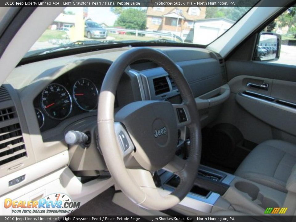2010 Jeep Liberty Limited 4x4 Light Graystone Pearl / Pastel Pebble Beige Photo #6