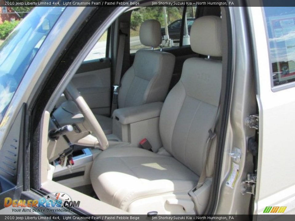2010 Jeep Liberty Limited 4x4 Light Graystone Pearl / Pastel Pebble Beige Photo #8