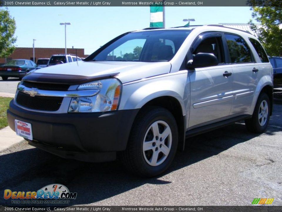 2005 Chevrolet Equinox LS Galaxy Silver Metallic / Light Gray Photo #1