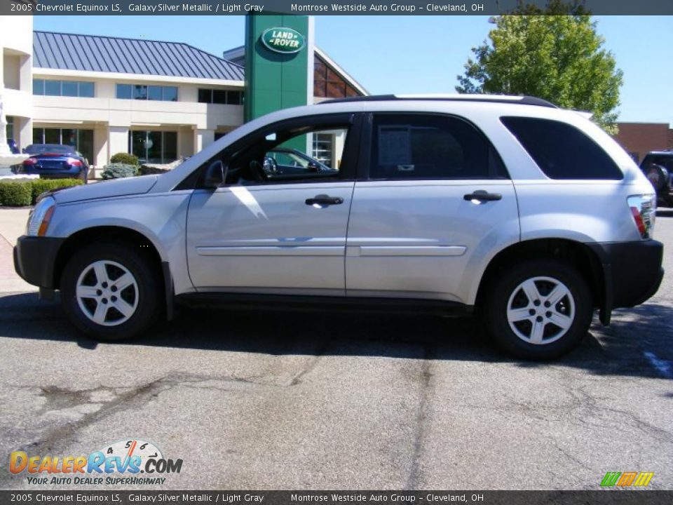 2005 Chevrolet Equinox LS Galaxy Silver Metallic / Light Gray Photo #2