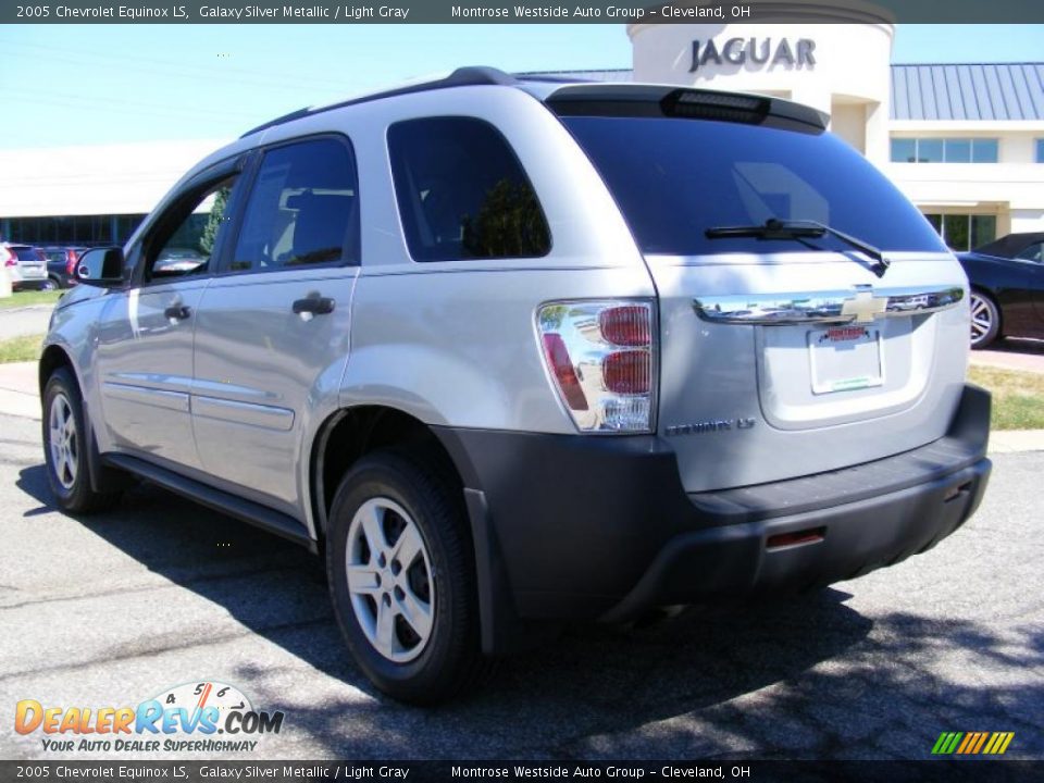 2005 Chevrolet Equinox LS Galaxy Silver Metallic / Light Gray Photo #3