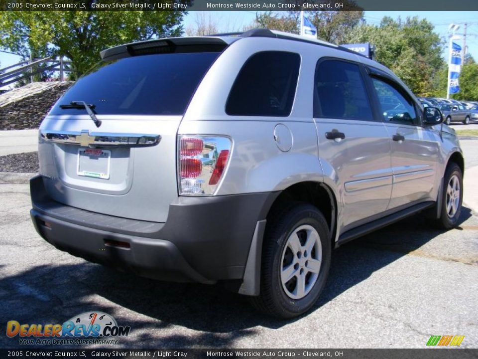 2005 Chevrolet Equinox LS Galaxy Silver Metallic / Light Gray Photo #5