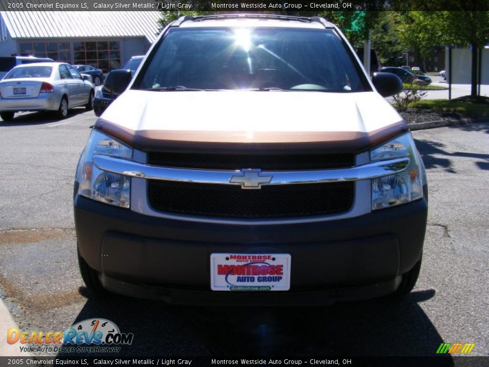2005 Chevrolet Equinox LS Galaxy Silver Metallic / Light Gray Photo #8