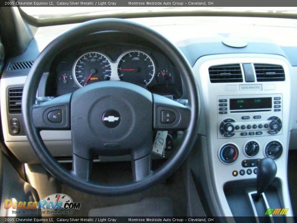 2005 Chevrolet Equinox LS Galaxy Silver Metallic / Light Gray Photo #15